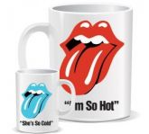 Caneca - Rolling Stones - I'm So Hot - She's So Cold (Porcel